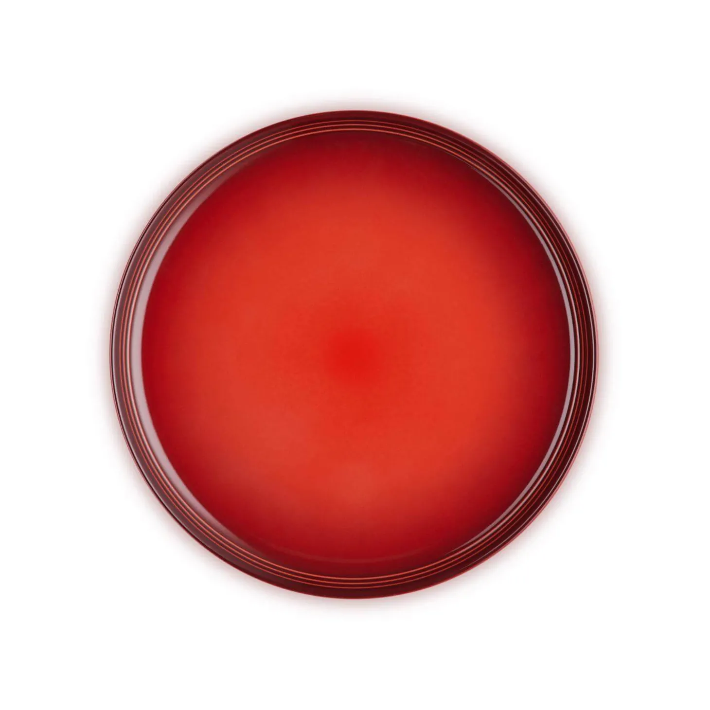 Le Creuset 27cm Stoneware Coupe Dinner Plate - Cerise