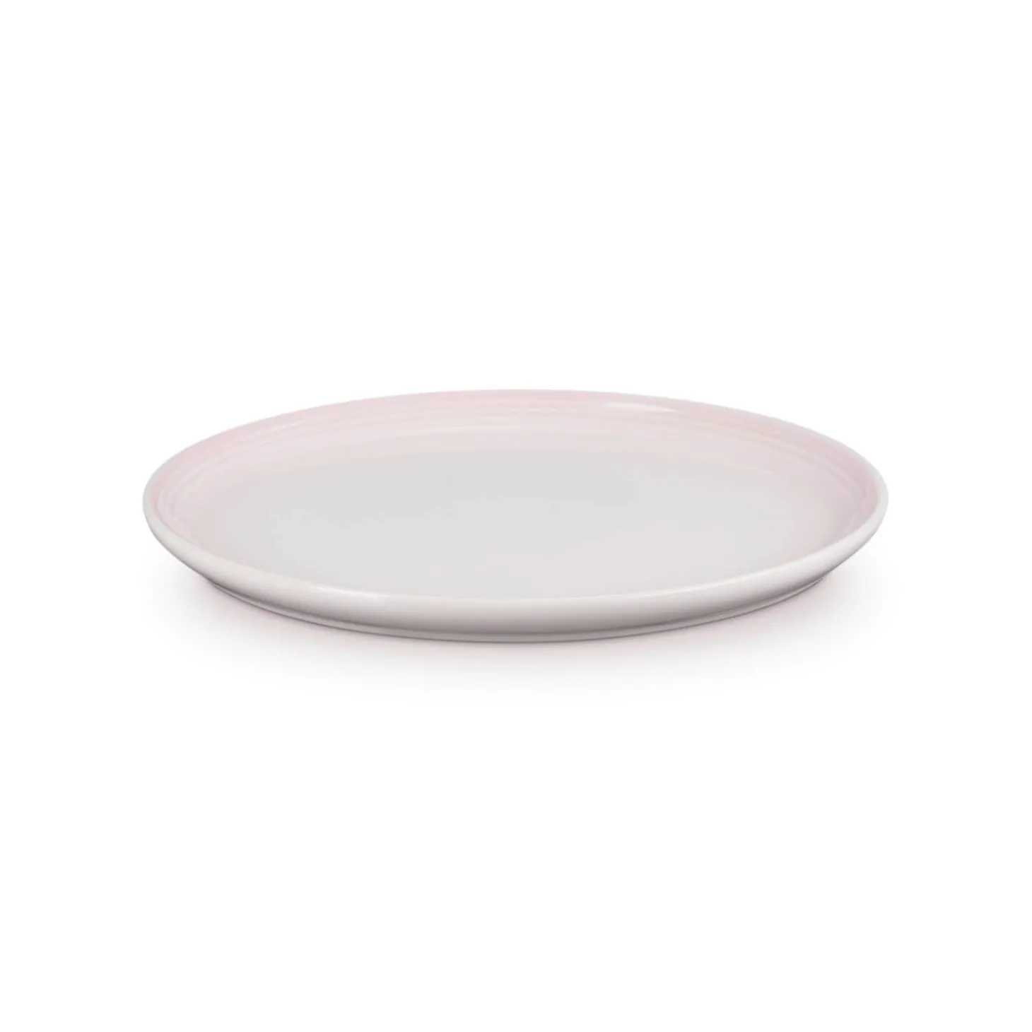 Le Creuset 22cm Stoneware Coupe Side Plate - Shell Pink