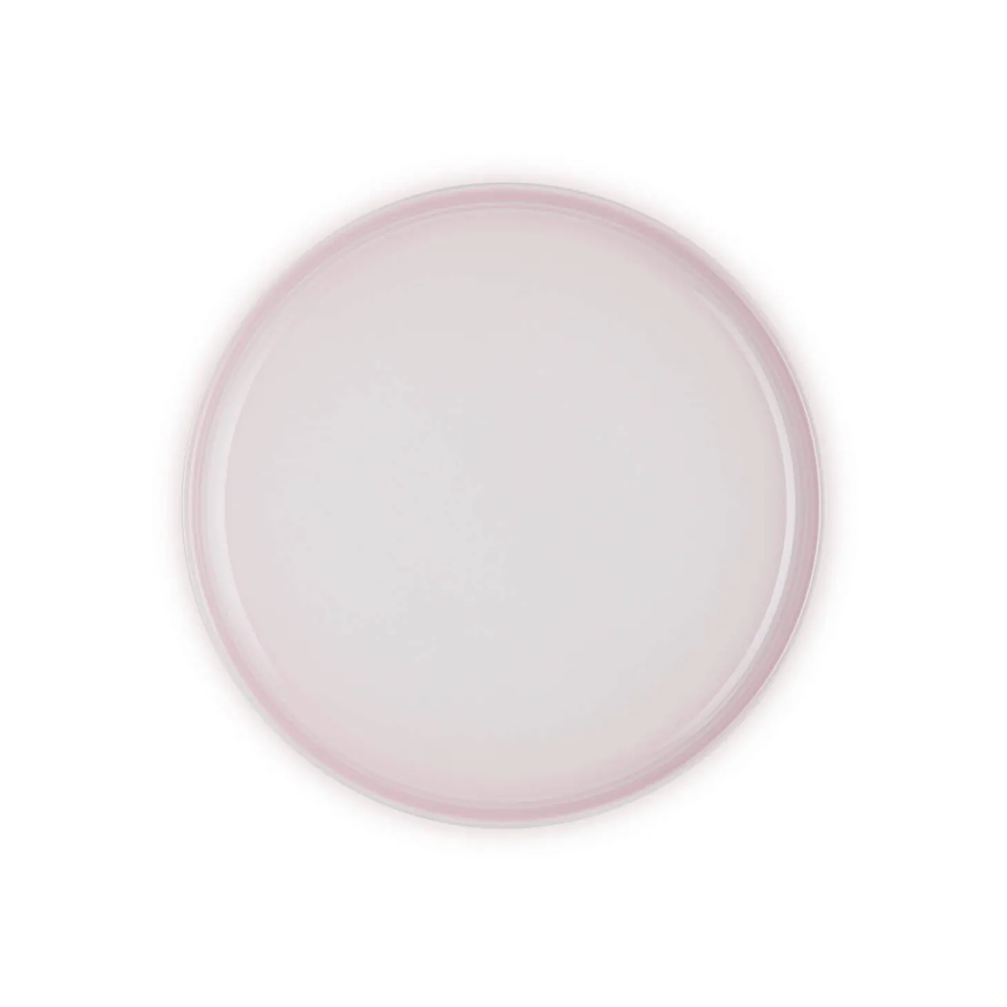 Le Creuset 22cm Stoneware Coupe Side Plate - Shell Pink