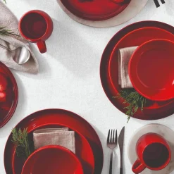 Le Creuset 16cm Stoneware Coupe Cereal Bowl - Cerise