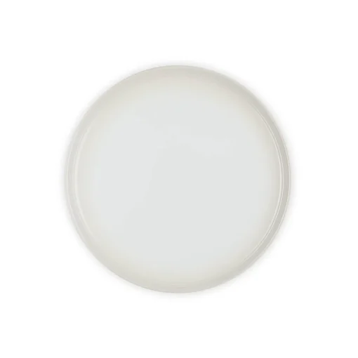 Le Creuset 27cm Stoneware Coupe Dinner Plate - Meringue