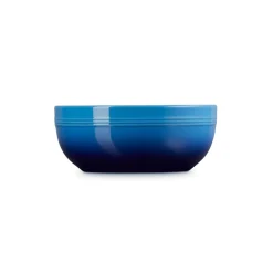 Le Creuset 20cm Stoneware Coupe Serve Bowl - Azure