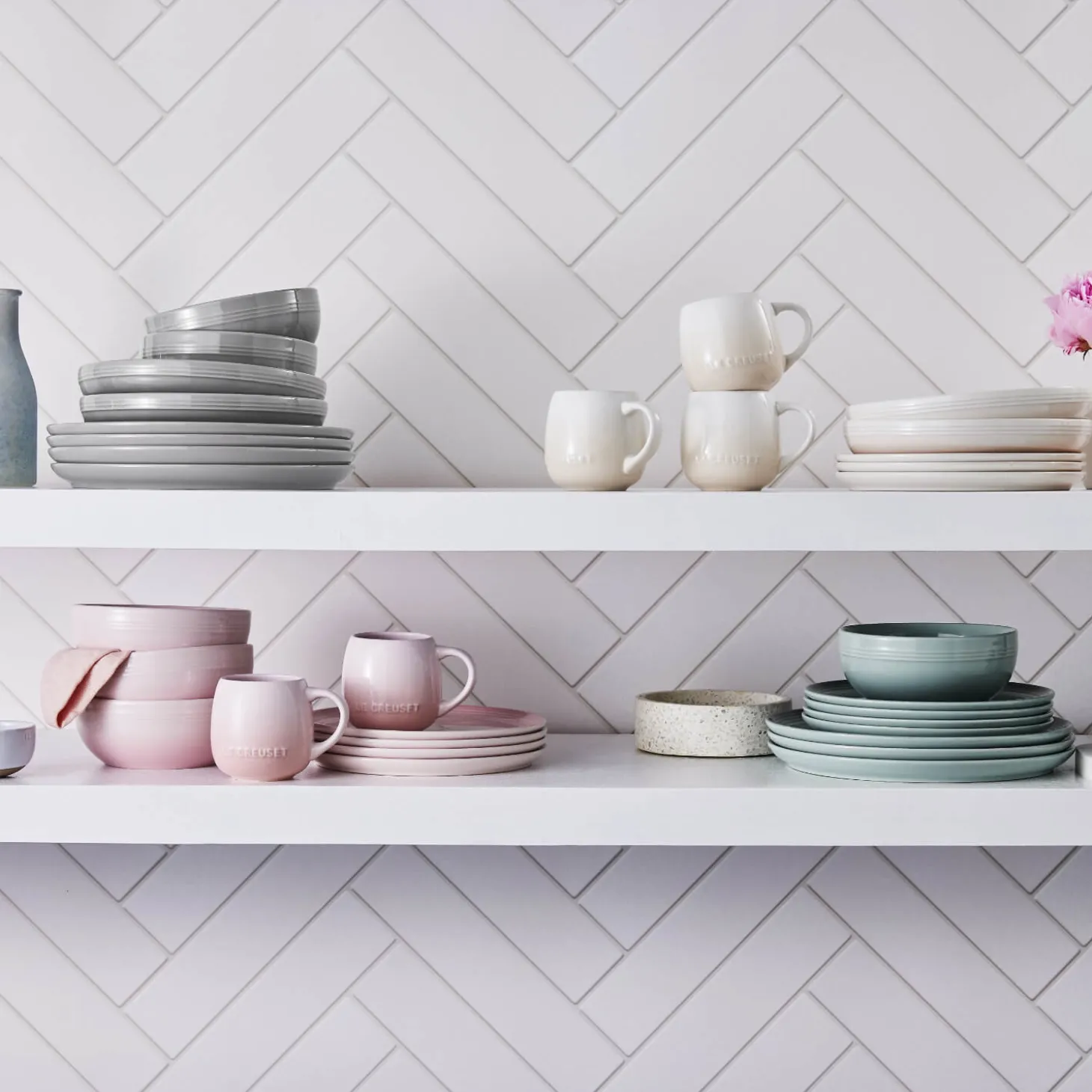 Le Creuset 16cm Stoneware Coupe Cereal Bowl - Meringue