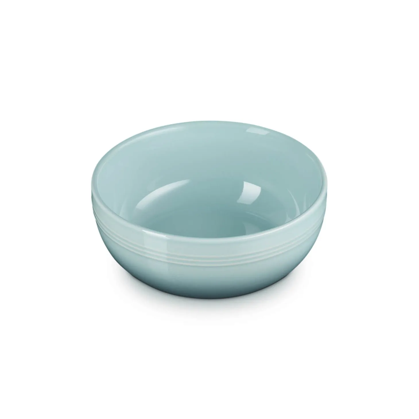 Le Creuset 16cm Stoneware Coupe Cereal Bowl - Sea Salt
