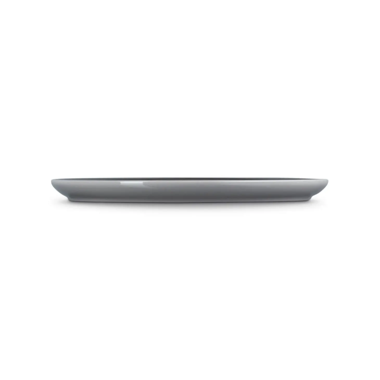 Le Creuset 22cm Stoneware Coupe Side Plate - Flint