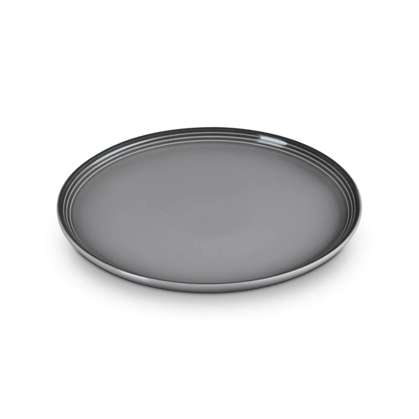 Le Creuset 22cm Stoneware Coupe Side Plate - Flint
