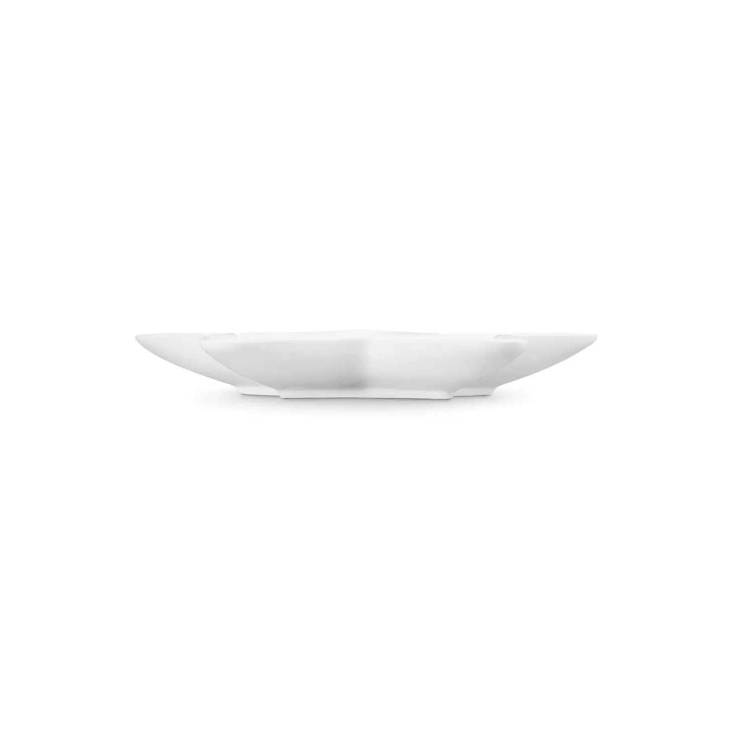 Le Creuset 20cm Stoneware Christmas Star Plate - White