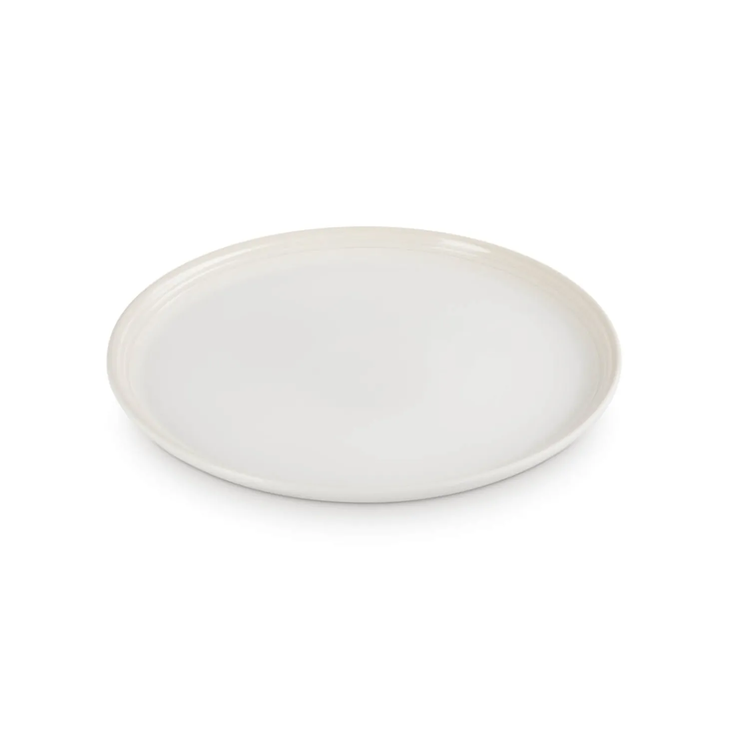 Le Creuset 22cm Stoneware Coupe Side Plate - Meringue