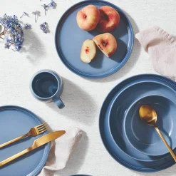 Le Creuset 22cm Stoneware Coupe Pasta Bowl - Chambray