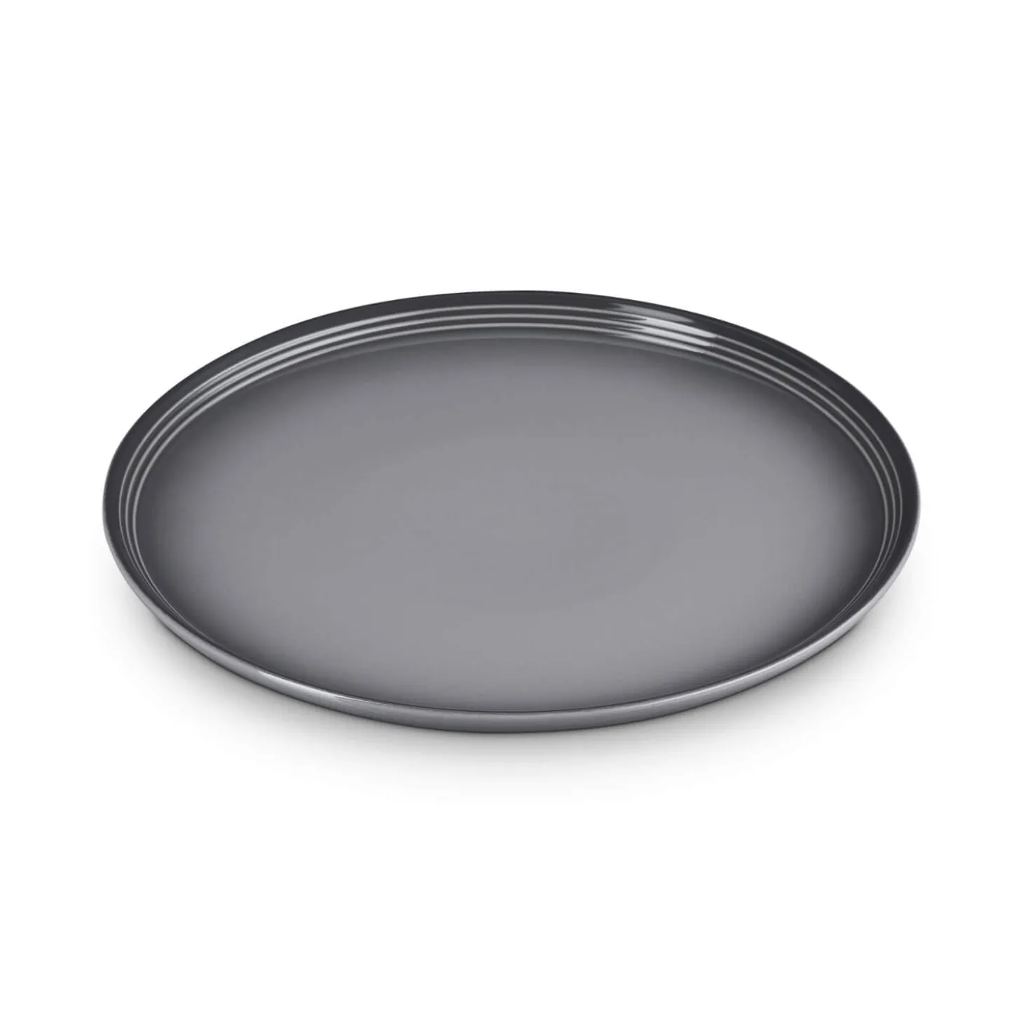 Le Creuset 27cm Stoneware Coupe Dinner Plate - Flint