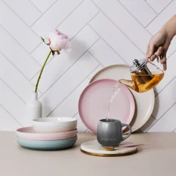 Le Creuset 27cm Stoneware Coupe Dinner Plate - Shell Pink