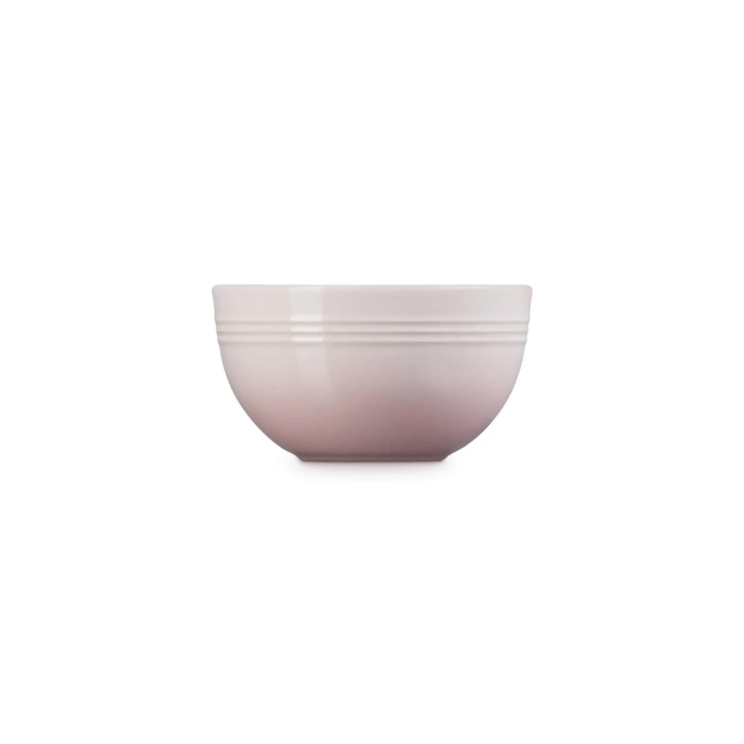 Le Creuset 12cm Stoneware Round Coupe Snack Bowl - Shell Pink