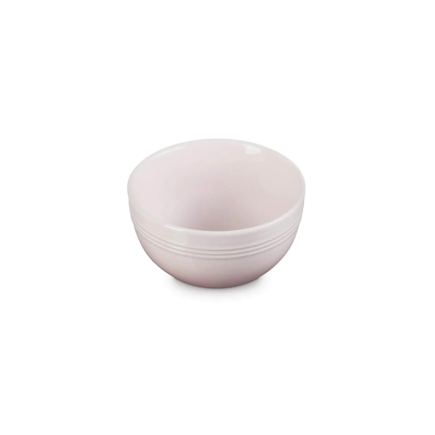 Le Creuset 12cm Stoneware Round Coupe Snack Bowl - Shell Pink