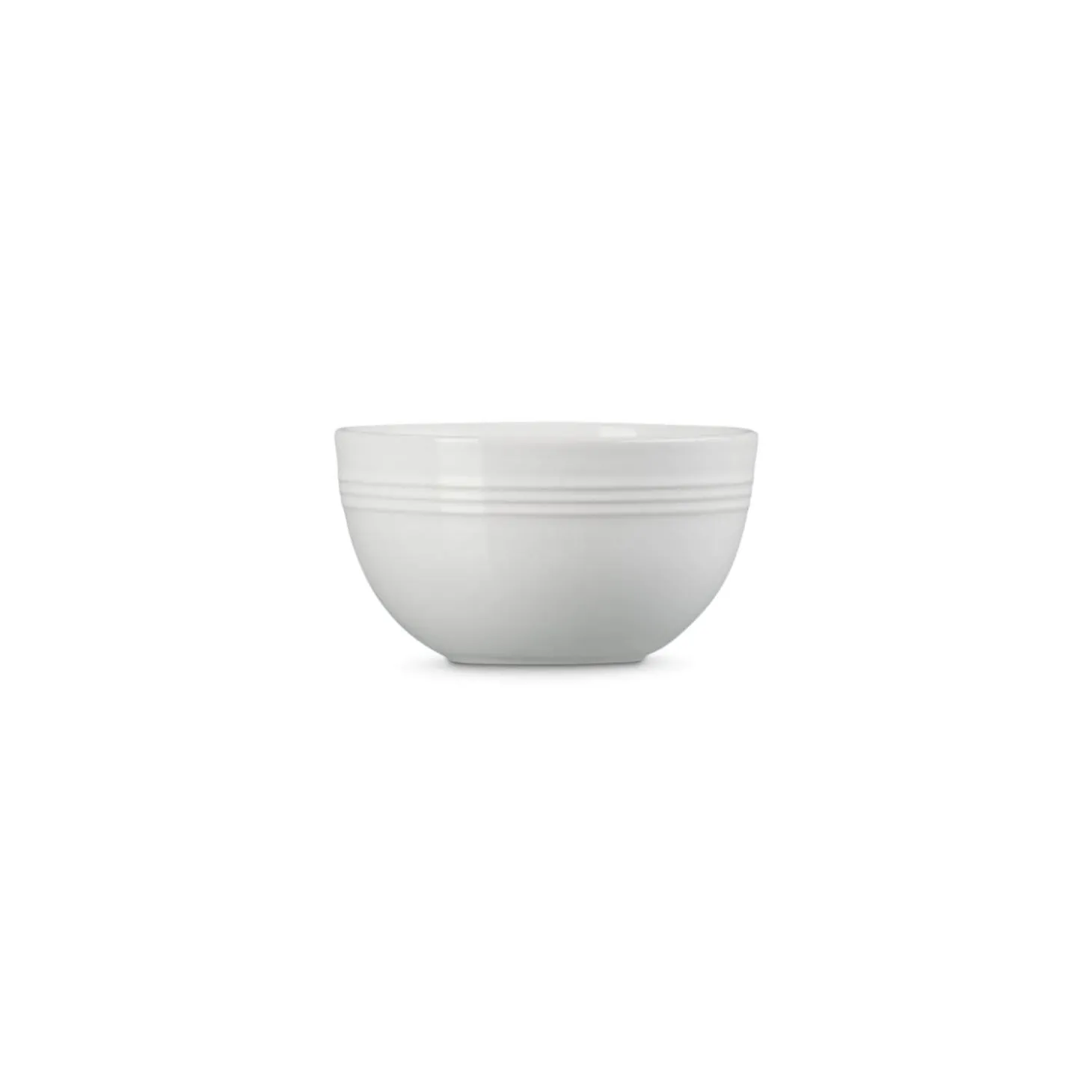Le Creuset 12cm Stoneware Round Coupe Snack Bowl - White
