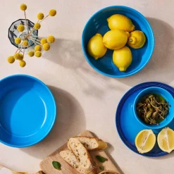 Le Creuset 12cm Stoneware Round Coupe Snack Bowl - Azure