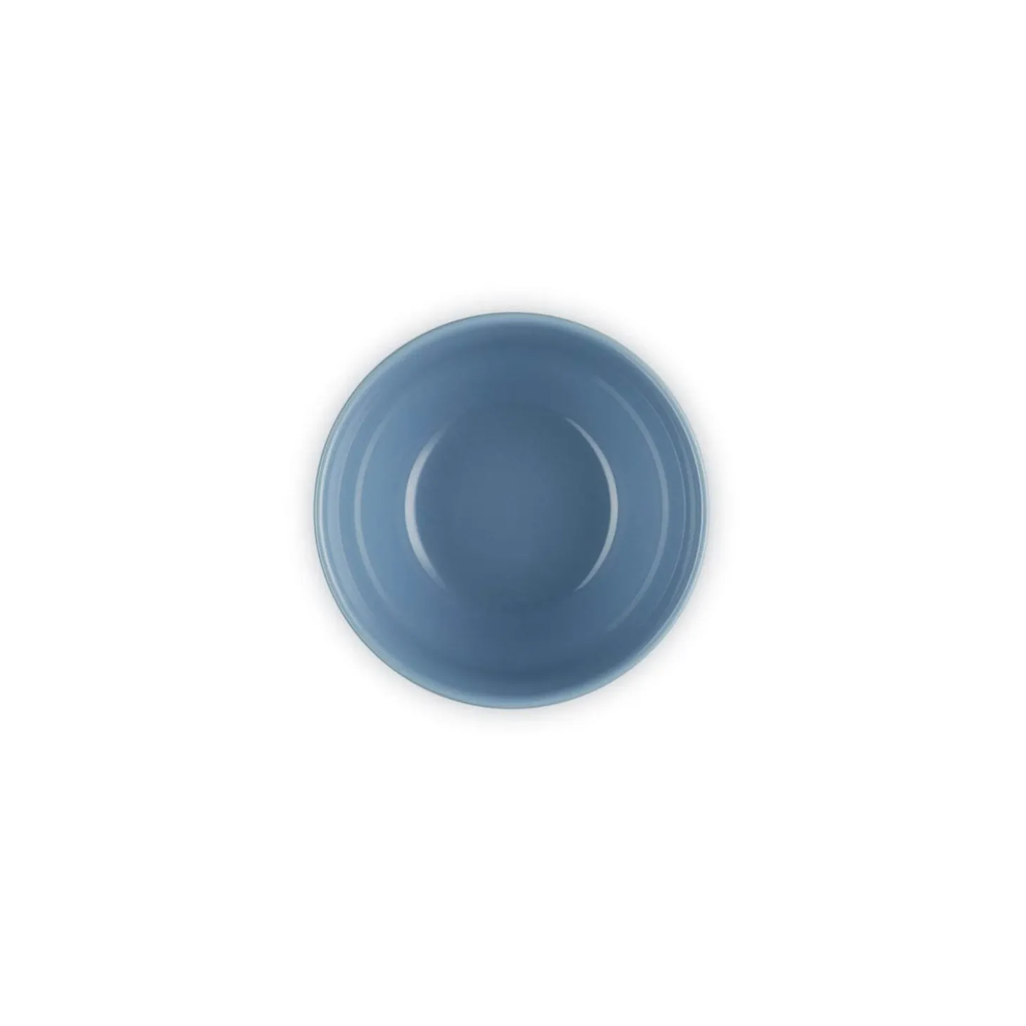 Le Creuset 12cm Stoneware Round Coupe Snack Bowl - Chambray