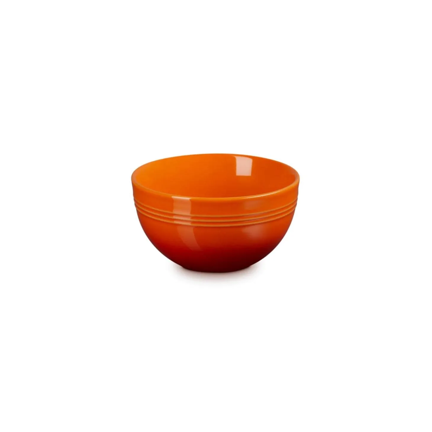 Le Creuset 12cm Stoneware Round Coupe Snack Bowl - Volcanic