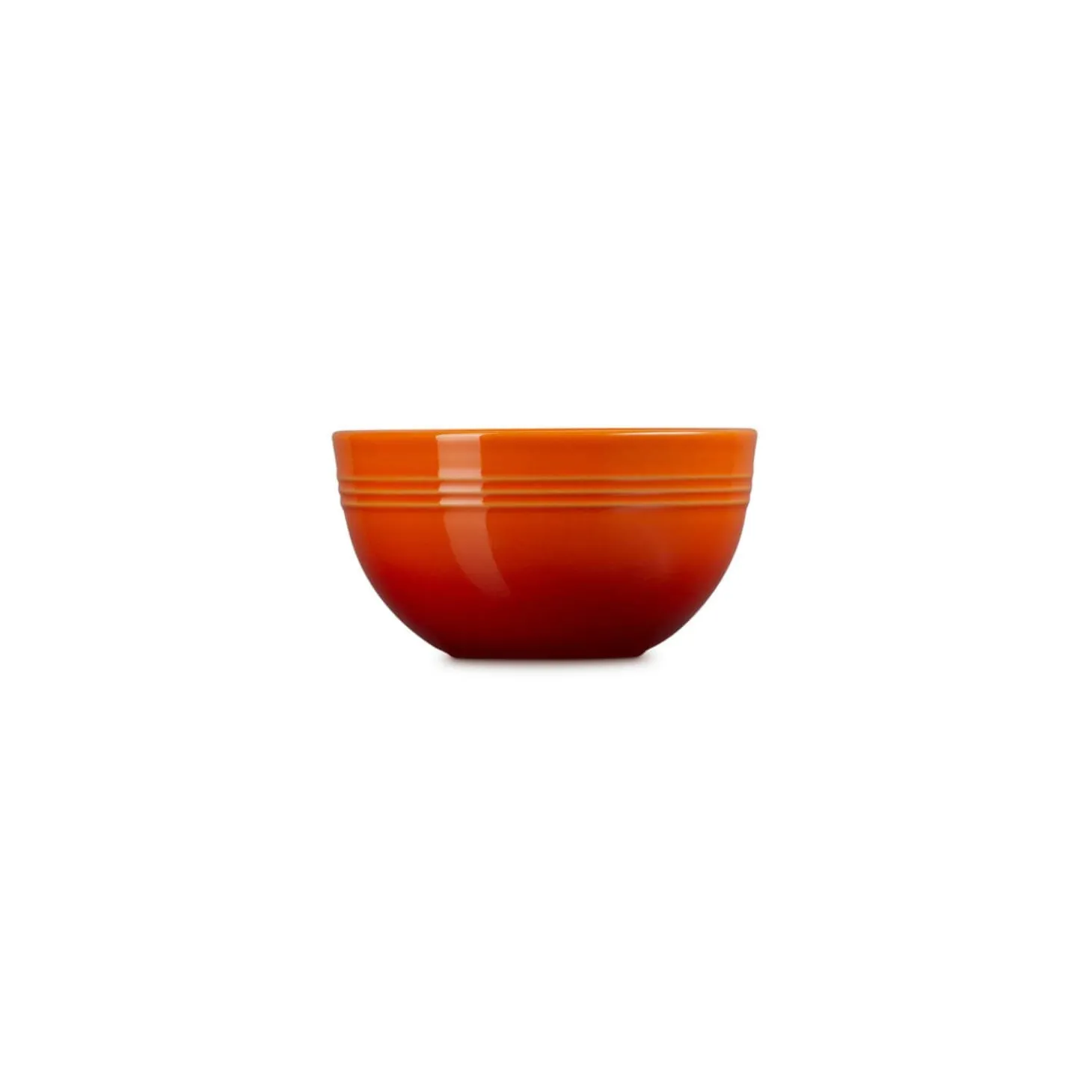 Le Creuset 12cm Stoneware Round Coupe Snack Bowl - Volcanic