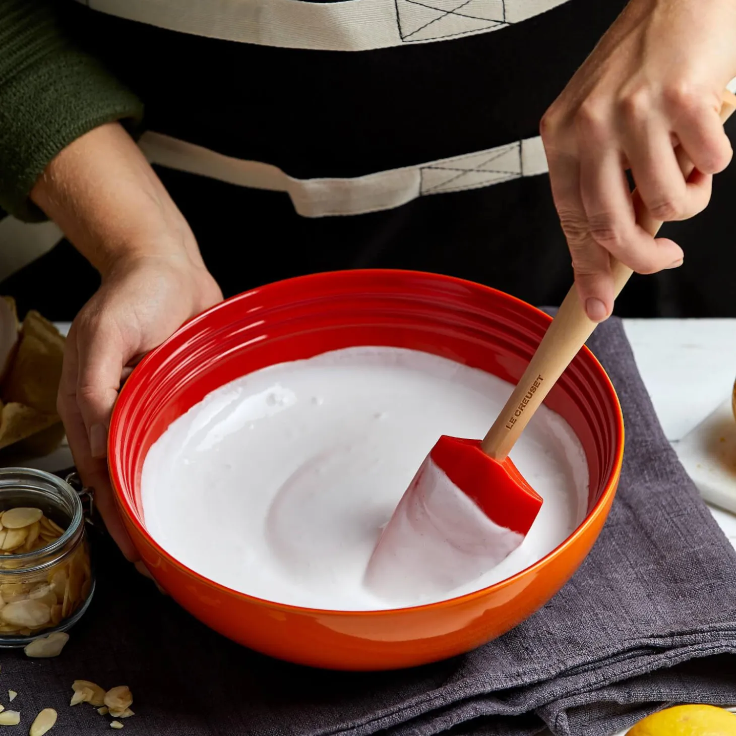 Le Creuset Craft Large Silicone Spatula Spoon - Volcanic