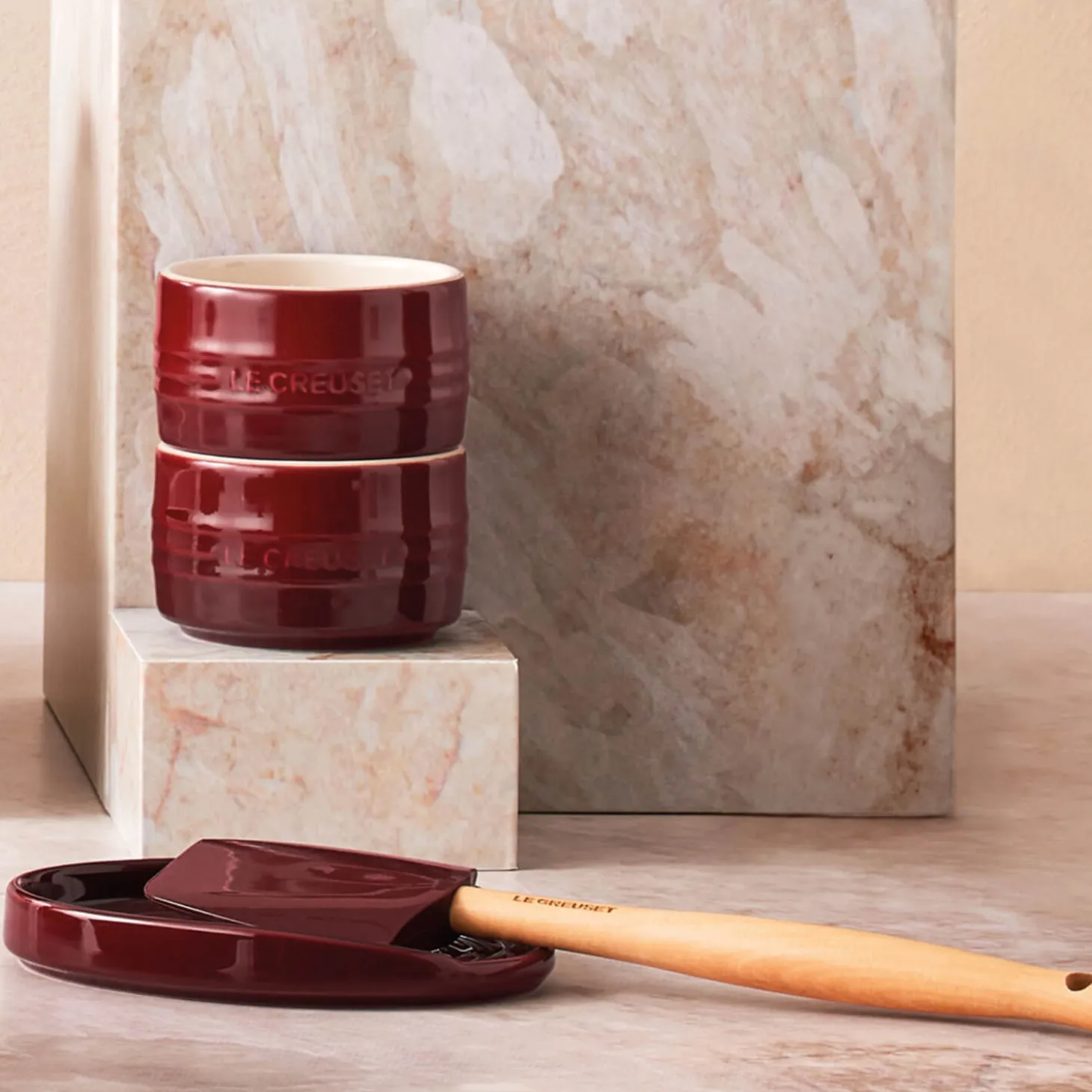 Le Creuset Craft Medium Silicone Spatula - Garnet
