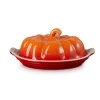 Le Creuset Halloween Stoneware Pumpkin Butter Dish - Volcanic