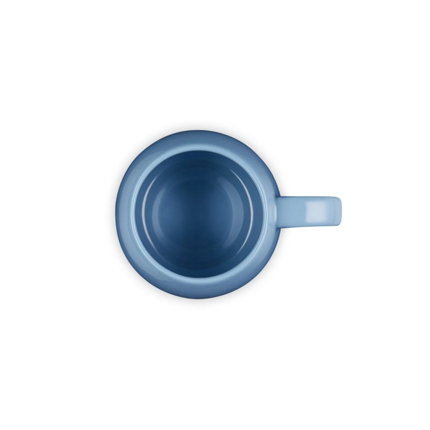 Le Creuset 320ml Stoneware Coupe Sphere Mug - Chambray