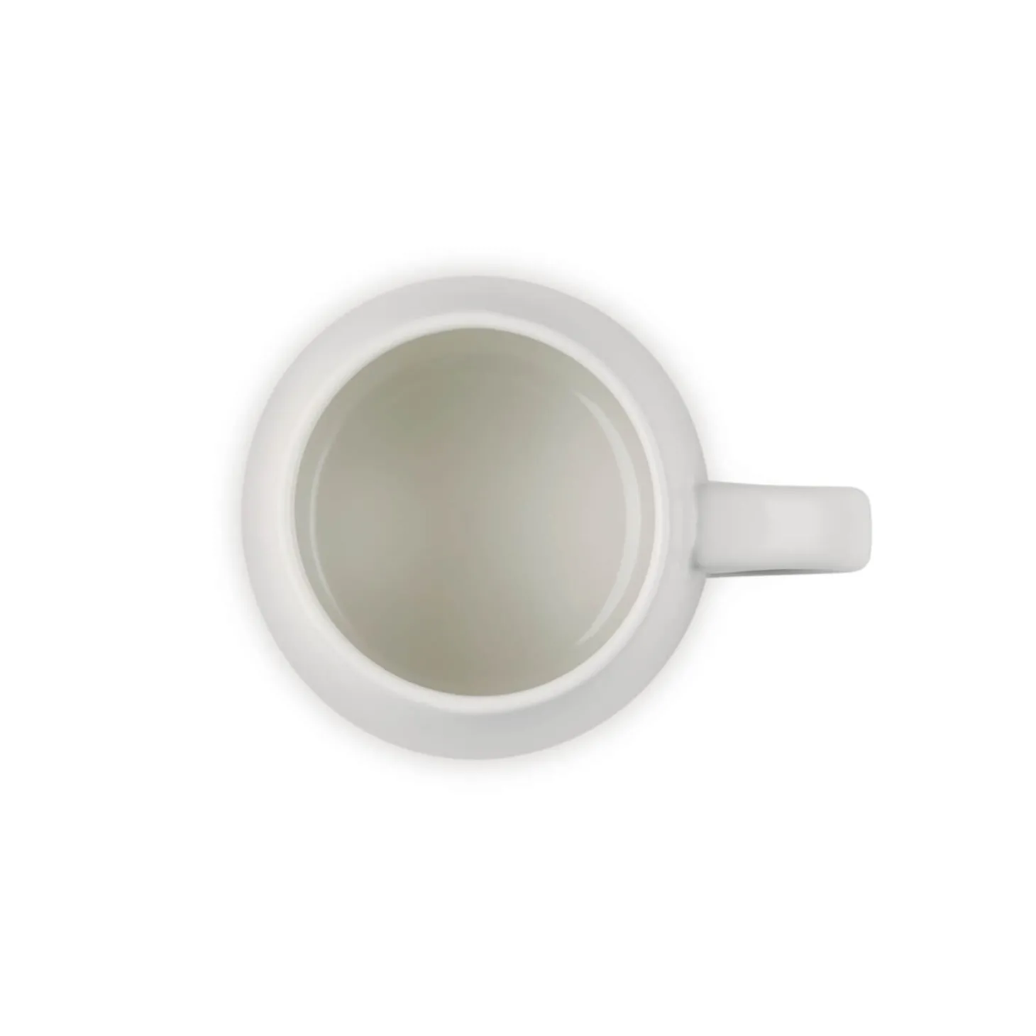 Le Creuset 320ml Stoneware Coupe Sphere Mug - Meringue