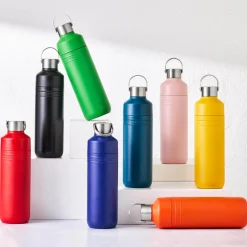 Le Creuset 'On The Go' 1-Litre Insulated Water Bottle - Shell Pink