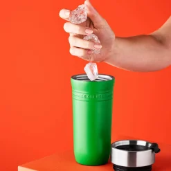 Le Creuset 'On The Go' 350ml Insulated Travel Mug - Bamboo