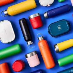 Le Creuset 'On The Go' 350ml Insulated Travel Mug - Bamboo