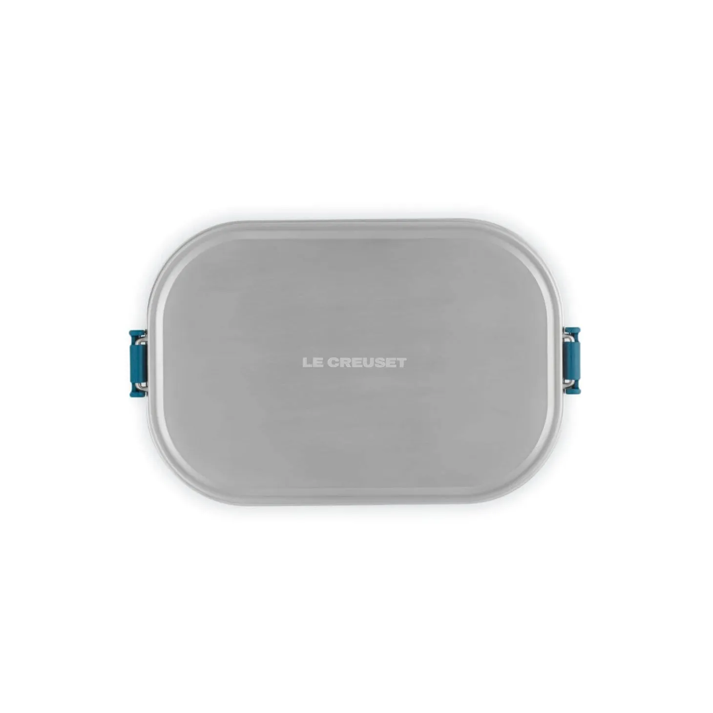 Le Creuset 'On The Go' Stainless Steel 900ml Rectangular Lunch Box - Deep Teal