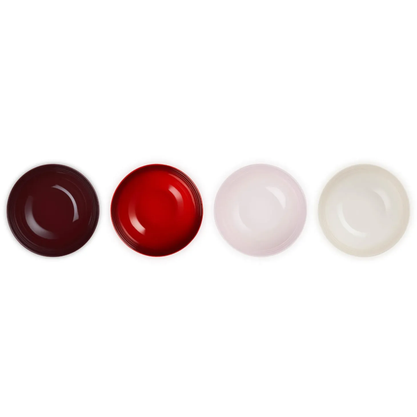 Le Creuset Petits Fours Set of 4 Stoneware Cereal Bowls