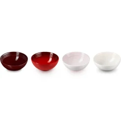 Le Creuset Petits Fours Set of 4 Stoneware Cereal Bowls