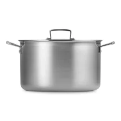 Le Creuset 3-Ply Stainless Steel Deep Round Casserole - 28cm