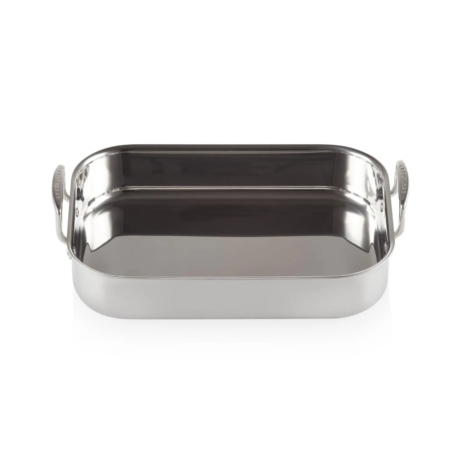 Le Creuset 3-Ply Stainless Steel Rectangular Roaster - 35cm