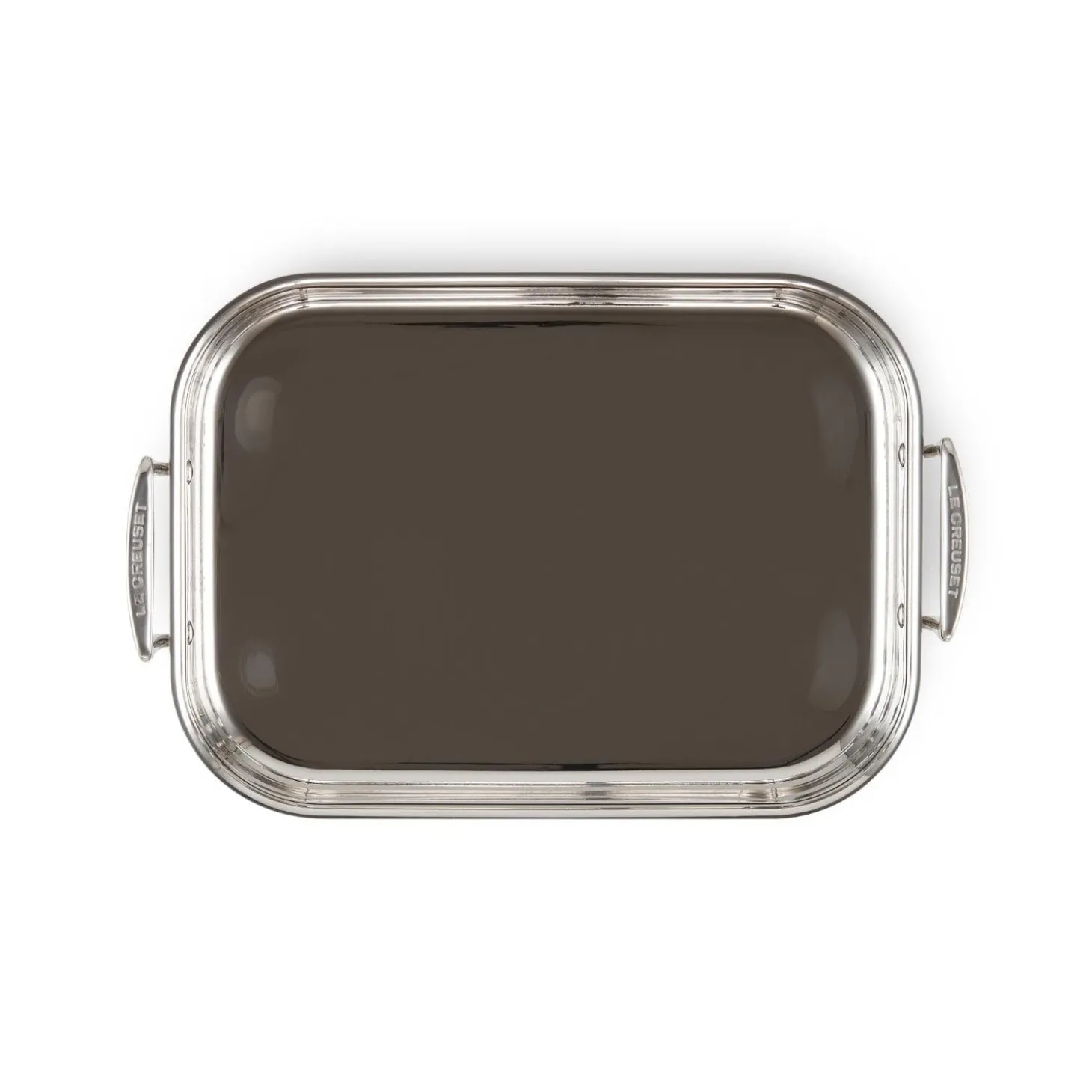 Le Creuset 3-Ply Stainless Steel Rectangular Roaster - 35cm