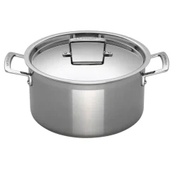 Le Creuset 3-Ply Stainless Steel Deep Casserole - 20cm