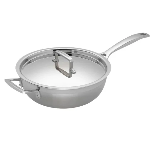 Le Creuset 3-Ply Stainless Steel Non-Stick Chefs Pan - 24cm