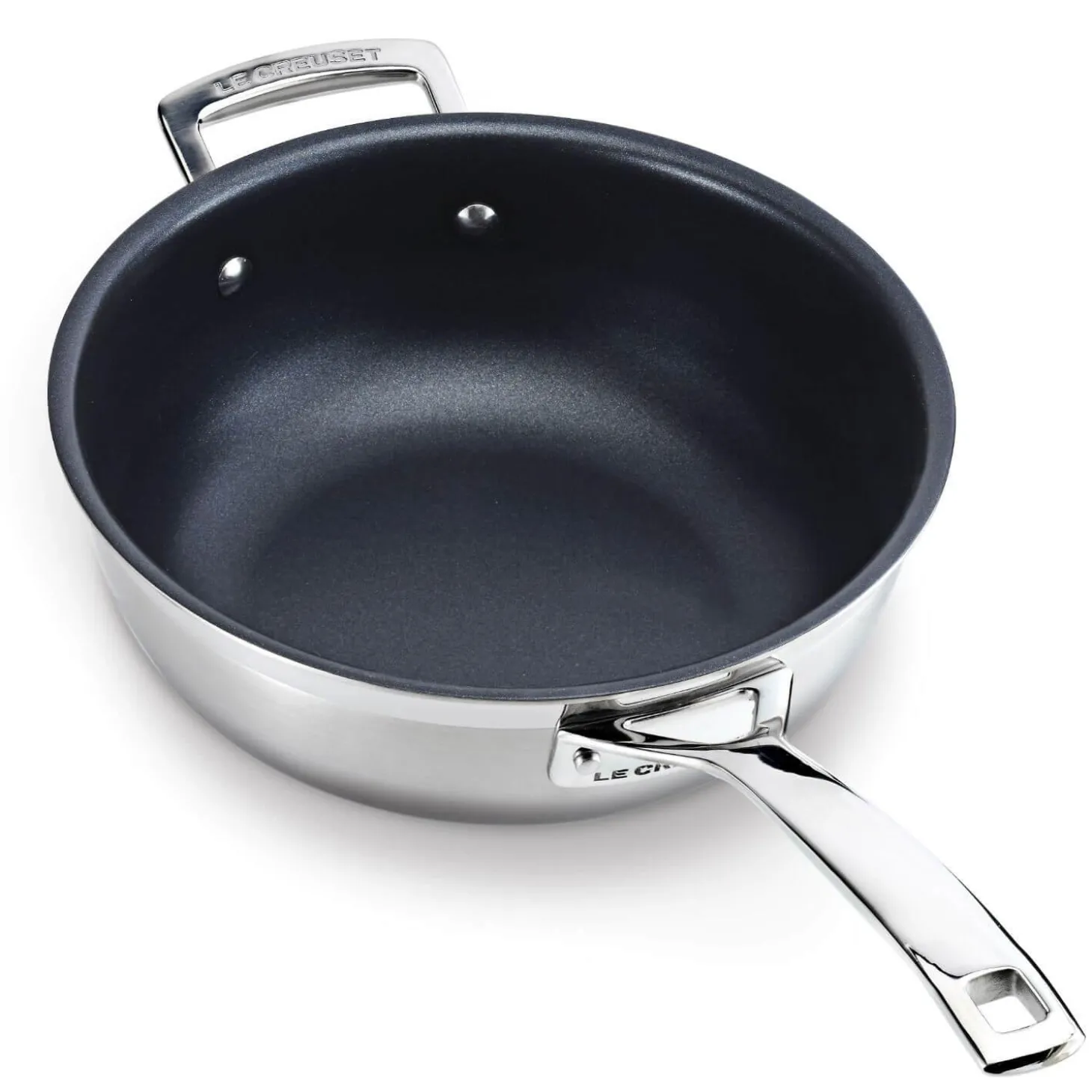 Le Creuset 3-Ply Stainless Steel Non-Stick Chefs Pan - 24cm