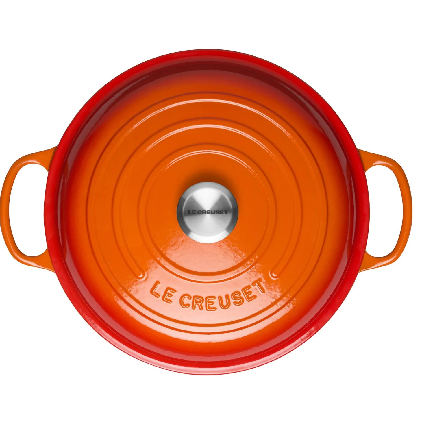 Le Creuset Signature Cast Iron 30cm Shallow Casserole - Volcanic