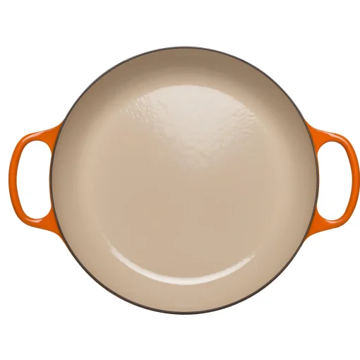 Le Creuset Signature Cast Iron 30cm Shallow Casserole - Volcanic