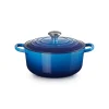 Le Creuset Signature Cast Iron 20cm Round Casserole - Azure