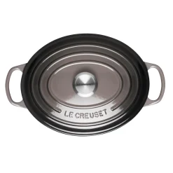 Le Creuset Signature Cast Iron 27cm Oval Casserole - Flint