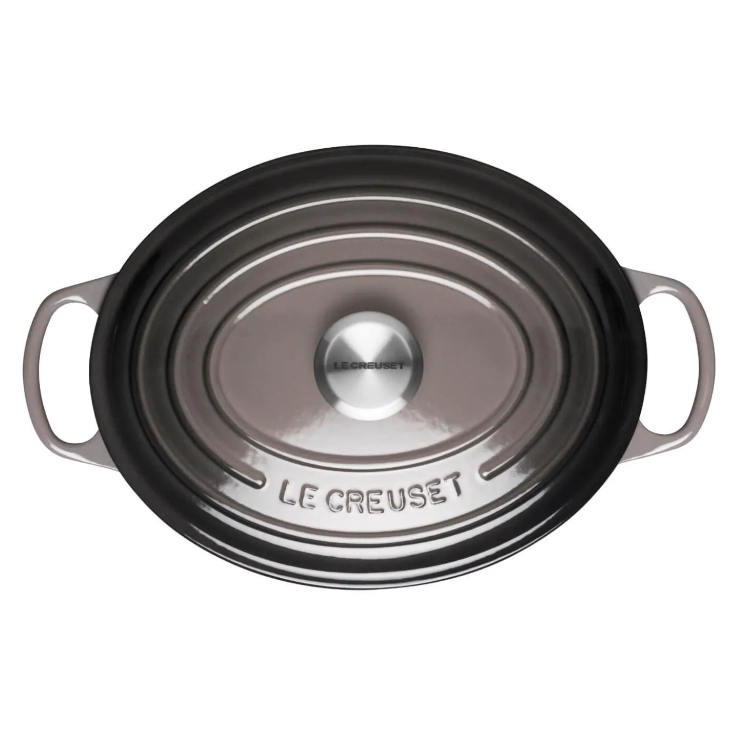 Le Creuset Signature Cast Iron 27cm Oval Casserole - Flint