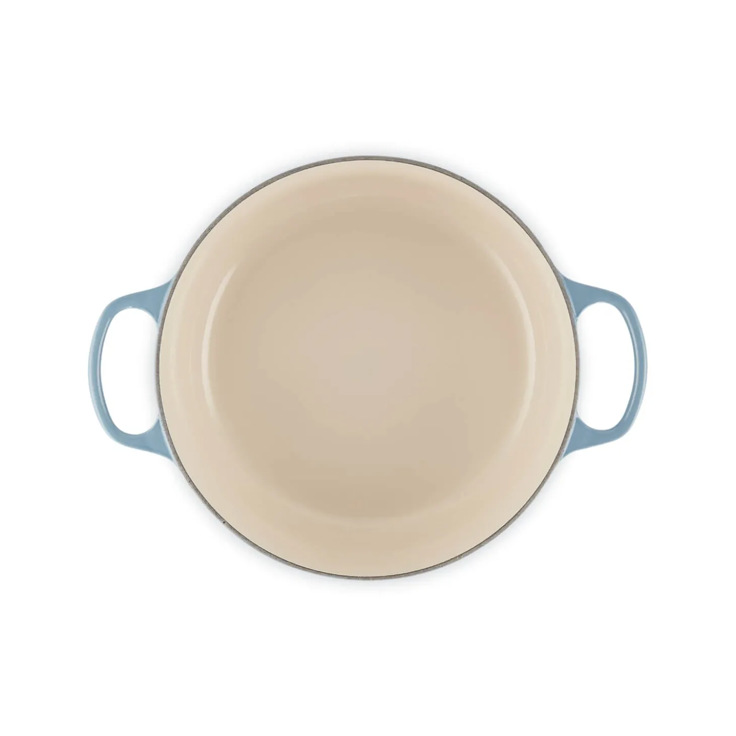 Le Creuset Signature Cast Iron 28cm Round Casserole - Chambray