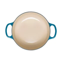 Le Creuset Signature Cast Iron 20cm Round Casserole - Deep Teal