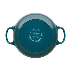 Le Creuset Signature Cast Iron 20cm Round Casserole - Deep Teal