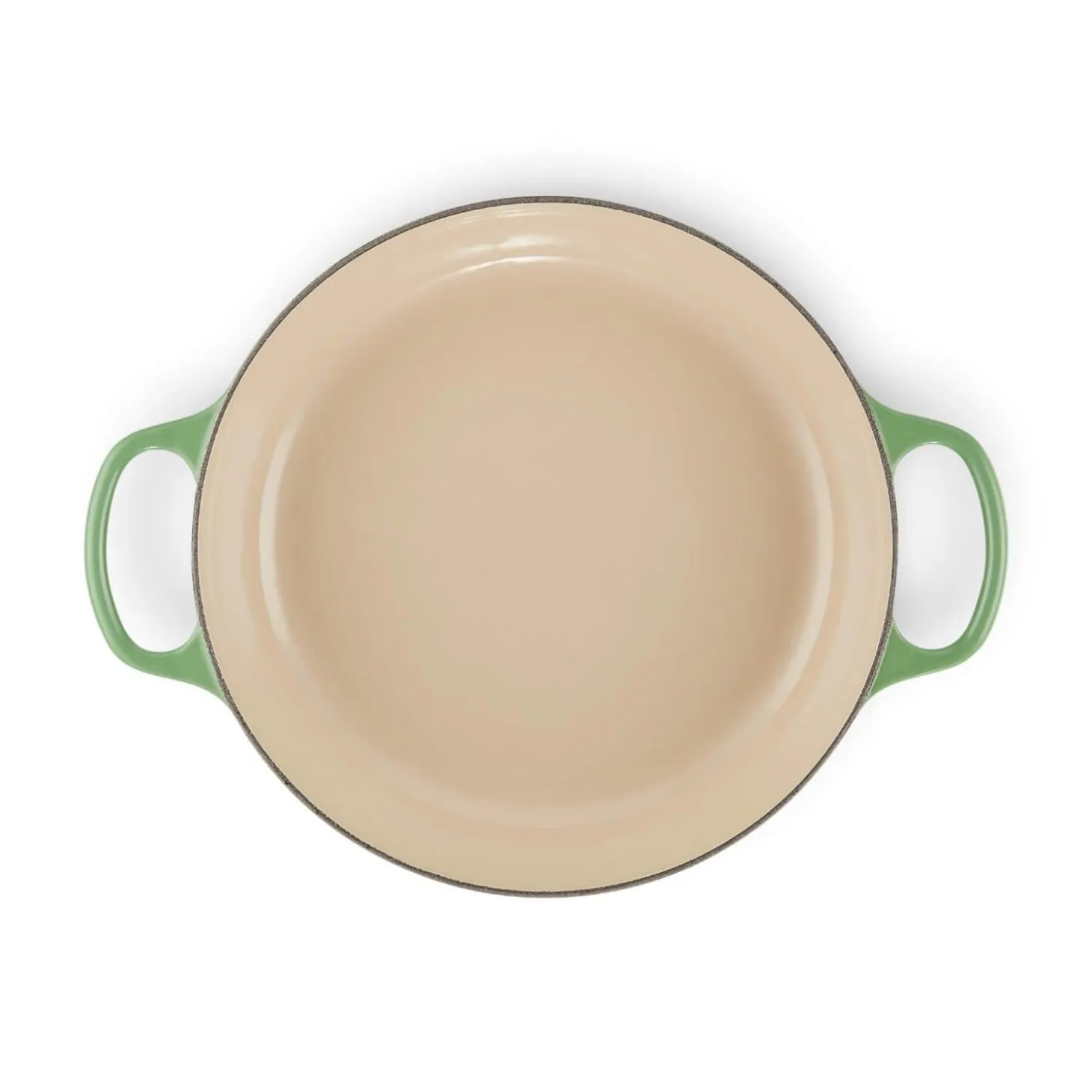 Le Creuset Signature Cast Iron 30cm Shallow Casserole  - Bamboo Green