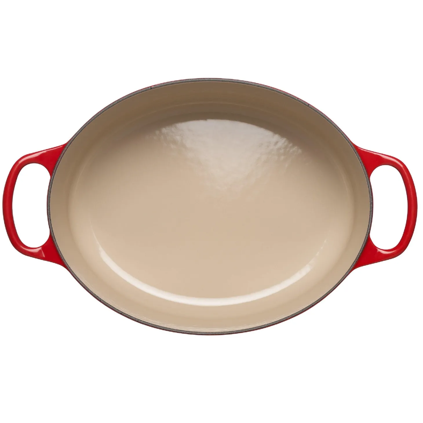 Le Creuset Signature Cast Iron 29cm Oval Casserole - Cerise