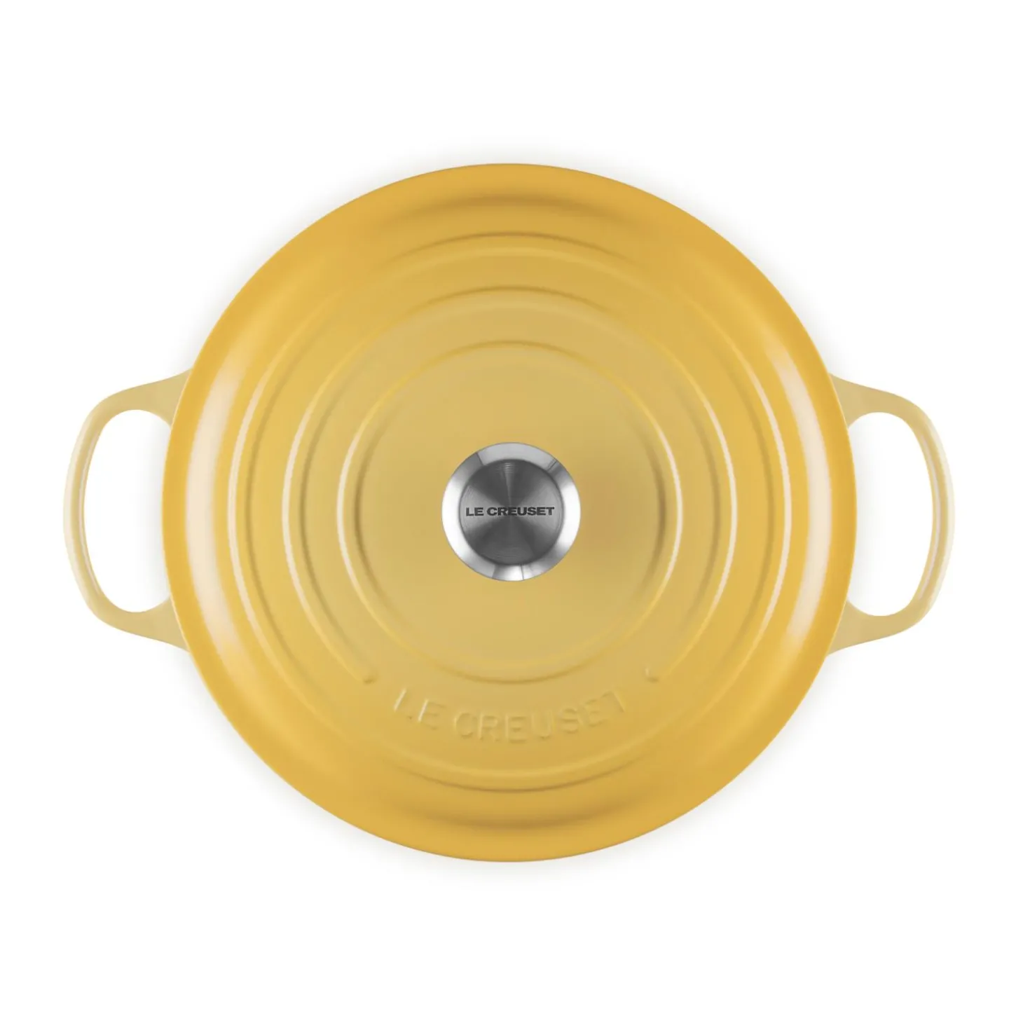Le Creuset Signature Cast Iron 28cm Round Casserole - Camomille